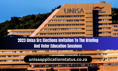 2023 Unisa Src Elections Invitation To The Briefing And Voter Education Sessions