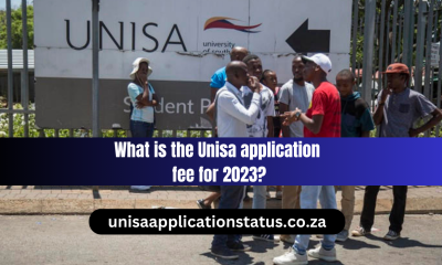 What is the Unisa application fee for 2023?