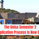 The Unisa Semester 2 Application Process Is Now Open