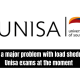 There is a major problem with load shedding for Unisa exams at the moment