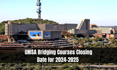 UNISA Bridging Courses Closing Date for 2024-2025