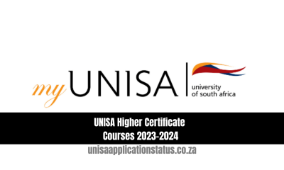 UNISA Higher Certificate Courses