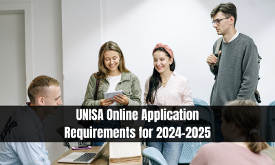 UNISA Online Application Requirements for 2024-2025