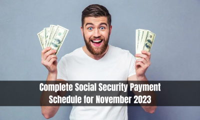 Complete Social Security Payment Schedule for November 2023