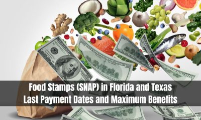 Food Stamps (SNAP) in Florida and Texas: Last Payment Dates and Maximum Benefits