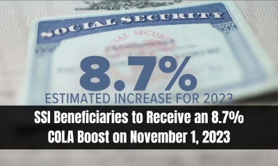 SSI Beneficiaries to Receive an 8.7% COLA Boost on November 1, 2023