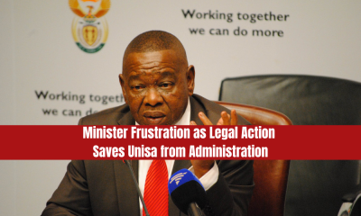 Minister Frustration as Legal Action Saves Unisa from Administration