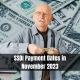 SSDI Payment Dates in November 2023