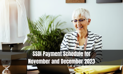 SSDI Payment Schedule for November and December 2023