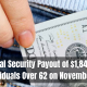 Social Security Payout of $1,841 for Individuals Over 62 on November 22