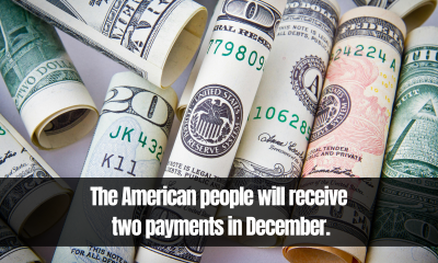 The American people will receive two payments in December.