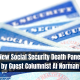 A New Social Security Death Panel | by Guest Columnist Al Norman