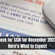 Check for SSDI for December 2023 | Here's What to Expect