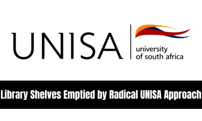 Library Shelves Emptied by Radical UNISA Approach