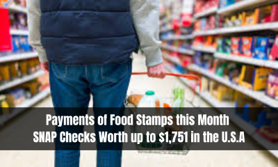 Payments of Food Stamps this Month SNAP Checks Worth up to $1,751 in the U.S.A