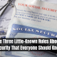 There Are 3 Little-Known Rules About Social Security That Everyone Should Know