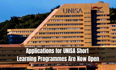 Applications for UNISA Short Learning Programmes Are Now Open