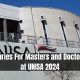 Bursaries For Masters and Doctorates at UNISA 2024