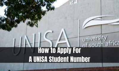 How to Apply For A UNISA Student Number