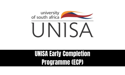 UNISA Early Completion Programme (ECP)