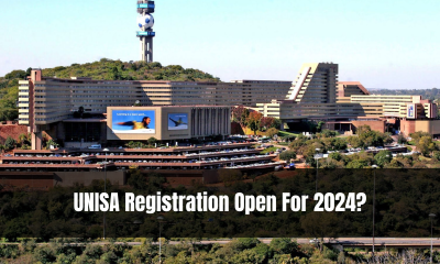 UNISA Registration Open For 2024?