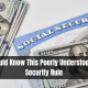 You Should Know This Poorly Understood Social Security Rule