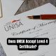 Does UNISA Accept Level 4 Certificate?