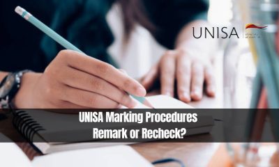 UNISA Marking Procedures Remark or Recheck?