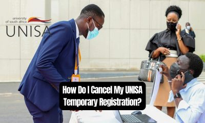 How Do I Cancel My UNISA Temporary Registration?