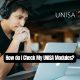 How do I Check My UNISA Modules?