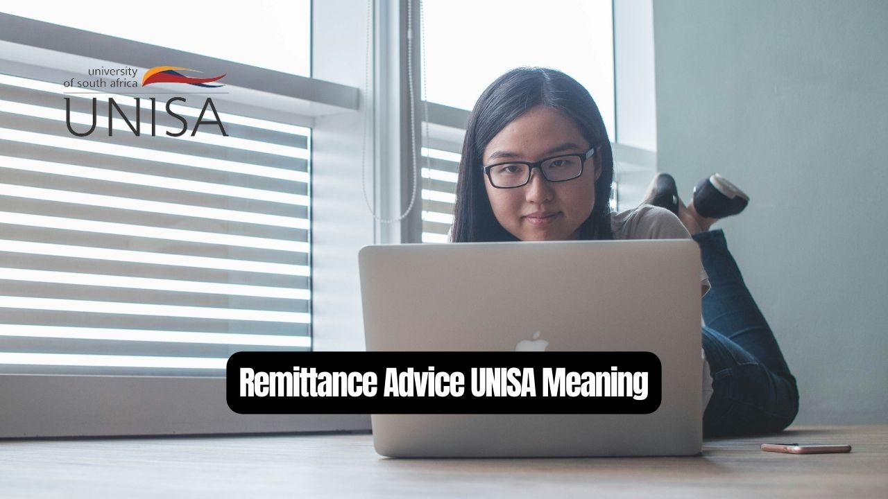 Remittance Advice UNISA Meaning