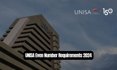 UNISA Even Number Requirements 2024