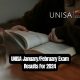 UNISA January/February Exam Results For 2024