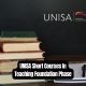 UNISA Short Courses In Teaching Foundation Phase