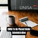 UNISA To Be Placed Under Administration