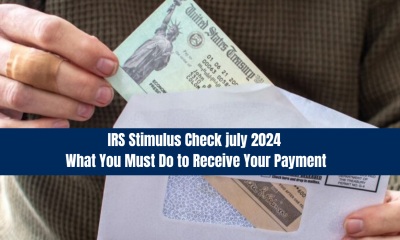 IRS Stimulus Check july : What You Must Do to Receive Your Payment