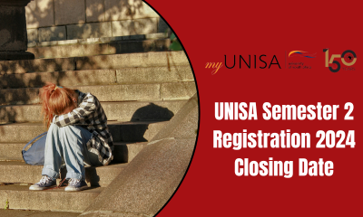 UNISA Semester 2 Registration 2024 Closing Date