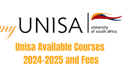 Unisa Available Courses 2024-2025 and Fees