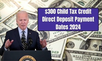 $300 Child Tax Credit Direct Deposit Payment Dates 2024