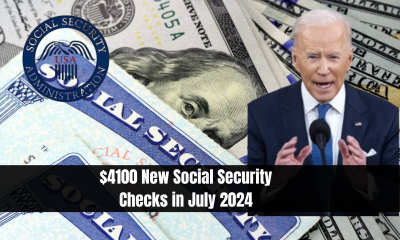 $4100 New Social Security Checks in July 2024