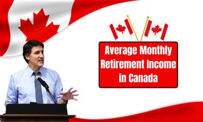 Average Monthly Retirement Income in Canada