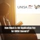 How Much is the Application Fee for UNISA Honours?