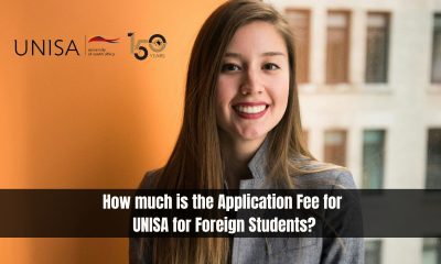 How much is the Application Fee for UNISA for Foreign Students?