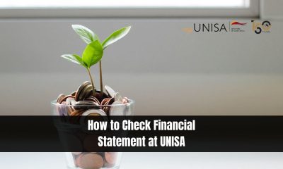 How to Check Financial Statement at UNISA?