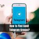 How to Find Good Telegram Groups?