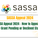 SASSA Appeal 2024 - How to Appeal For SRD Grant Pending or Declined Status?