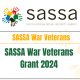 SASSA War Veterans Grant 2024