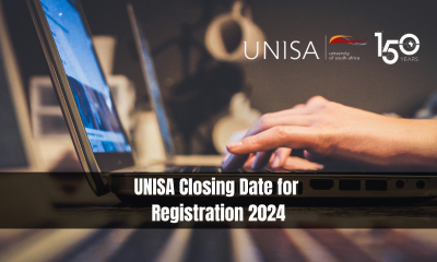 UNISA Closing Date for Registration 2024