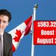 $583.32 CPP Boost for August 2024