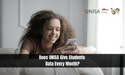 Does UNISA Give Students Data Every Month?